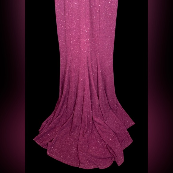 The Dear Moon Burgundy Juniors Prom Dress - Picture 6 of 9